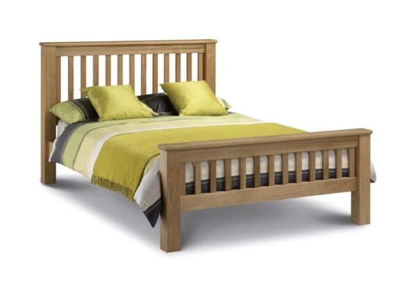 Amsterdam Oak Bed (high foot end)