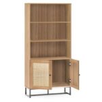 1647616055_padstow-tall-bookcase-oak-roomset